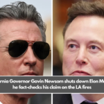 California Governor Gavin Newsom shuts down Elon Musk as he fact-checks his claim on the LA fires