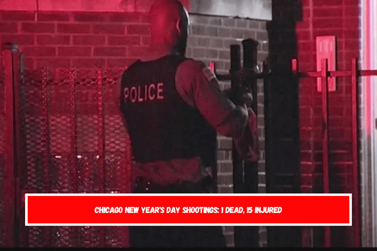 Chicago New Year's Day shootings 1 dead, 15 injured