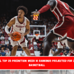 Coaches Poll Top 25 Prediction Week 10 Rankings Projected for 2025 College Basketball