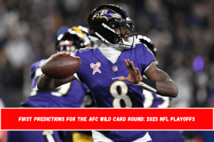 First Predictions for the AFC Wild Card Round 2025 NFL Playoffs