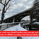 Here's how much snow South Carolina may soon get, and when and where it will fall, according to the latest prediction.