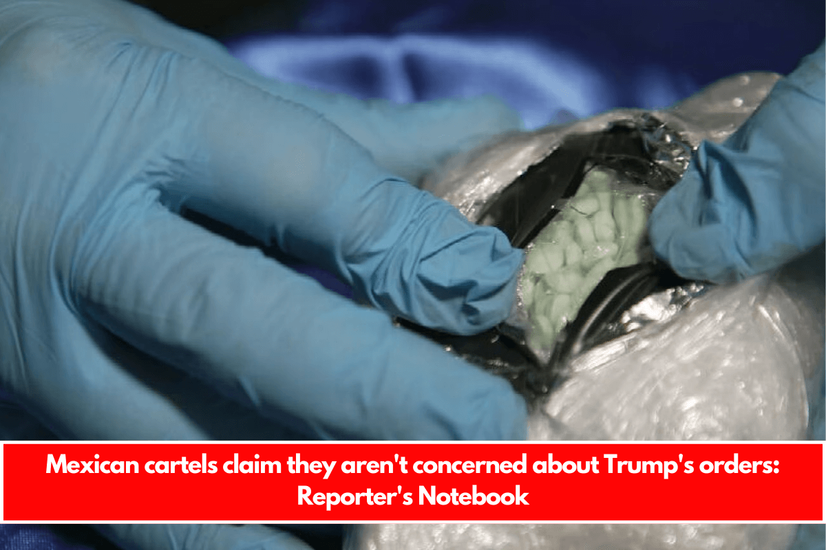 Mexican cartels claim they aren't concerned about Trump's orders Reporter's Notebook