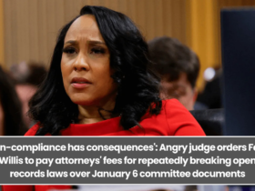 Non-compliance has consequences': Angry judge orders Fani Willis to pay attorneys' fees for repeatedly breaking open records laws over January 6 committee documents