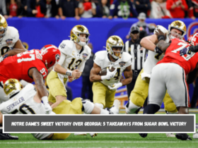 Notre Dame's Sweet Victory Over Georgia 5 Takeaways from Sugar Bowl Victory