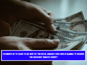 Payments up to $1,400 to be sent by the IRS in January 2025 Who is eligible to receive the Recovery Rebate Credit