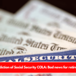 Prediction of Social Security COLA Bad news for retirees