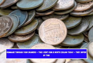 Rummage through your drawers – this 1 cent coin is worth $20,000 today – they differ by this