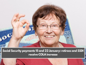 Social Security payments 15 and 22 January: retirees and SSDI receive COLA increase