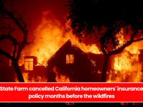 State Farm cancelled California homeowners' insurance policy months before the wildfires