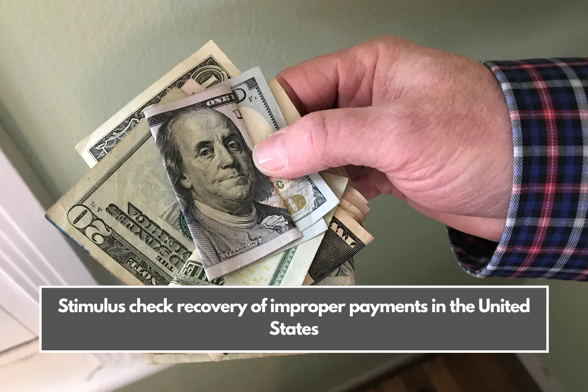 Stimulus check recovery of improper payments in the United States