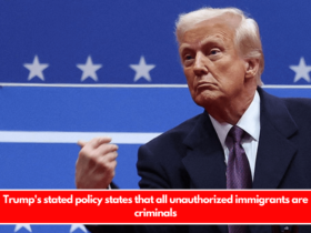 Trump's stated policy states that all unauthorized immigrants are criminals