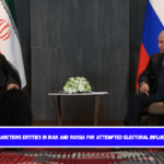 US sanctions entities in Iran and Russia for attempted electoral influence