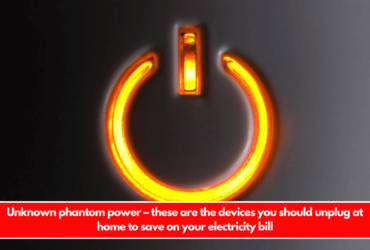 Unknown phantom power – these are the devices you should unplug at home to save on your electricity bill