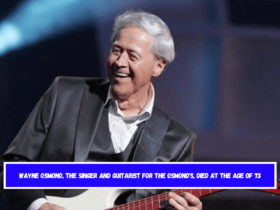 Wayne Osmond, the singer and guitarist for The Osmond's, died at the age of 73