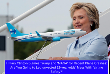 Hillary Clinton Blames Trump and 'MAGA' for Recent Plane Crashes: Are You Going to Let 'unvetted 22-year-olds' Mess With 'airline Safety?'