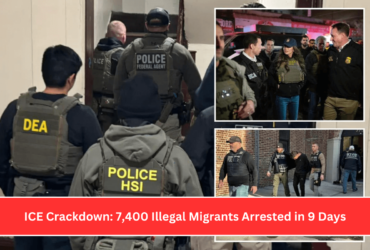 ICE Crackdown 7,400 Illegal Migrants Arrested in 9 Days