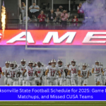 Jacksonville State Football Schedule for 2025 Game Dates, Matchups, and Missed CUSA Teams