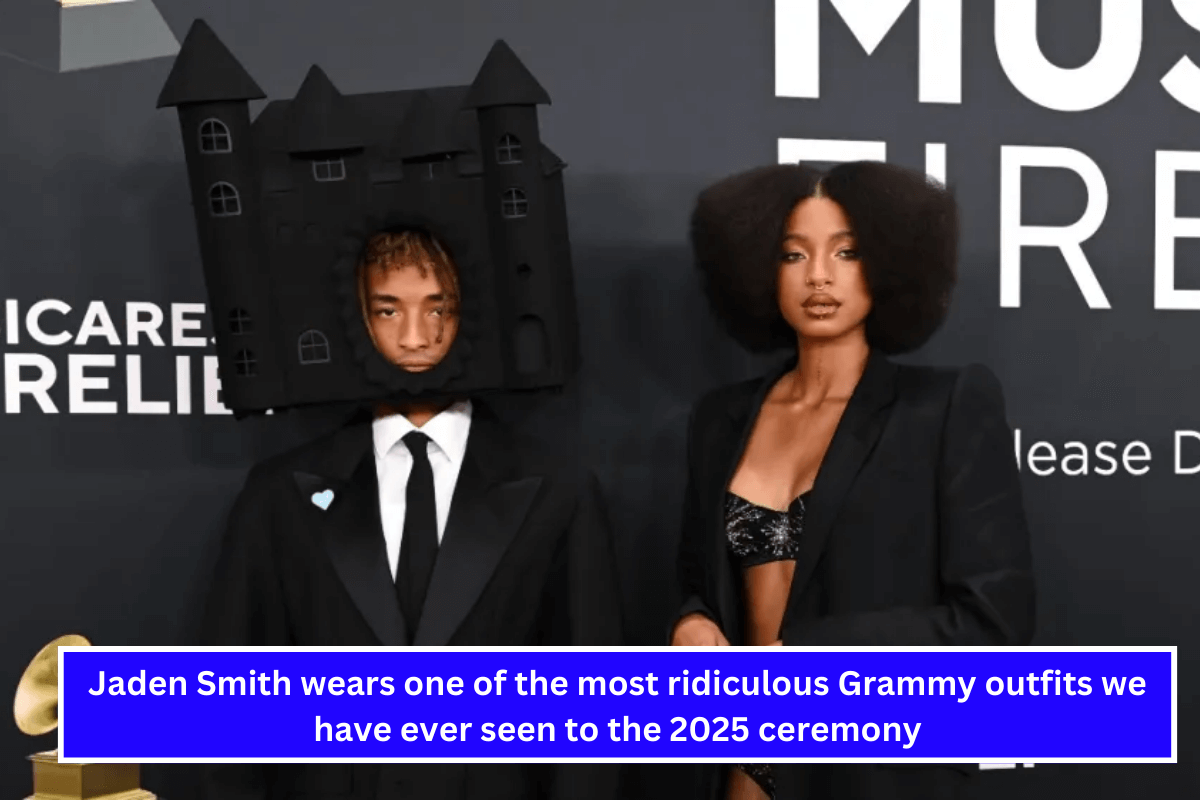 Jaden Smith wears one of the most ridiculous Grammy outfits we have ever seen to the 2025 ceremony