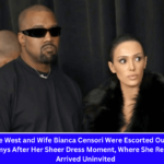 Kanye West and Wife Bianca Censori Were Escorted Out of the Grammys After Her Sheer Dress Moment, Where She Reportedly Arrived Uninvited