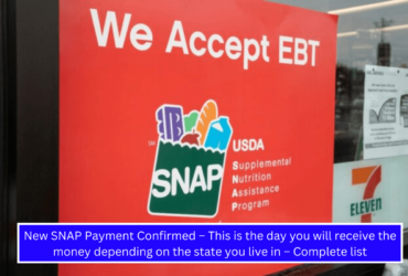 New SNAP Payment Confirmed – This is the day you will receive the money depending on the state you live in – Complete list