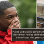 'Played God with my son's life' Man who shoved train rider to death on rails and electrocuted him, gets 40 years