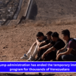 The Trump administration has ended the temporary immigration program for thousands of Venezuelans