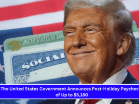 The United States Government Announces Post-Holiday Paychecks of Up to $5,180