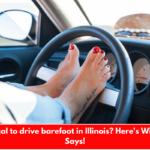 Is it illegal to drive barefoot in Illinois? Here's What Law Says!