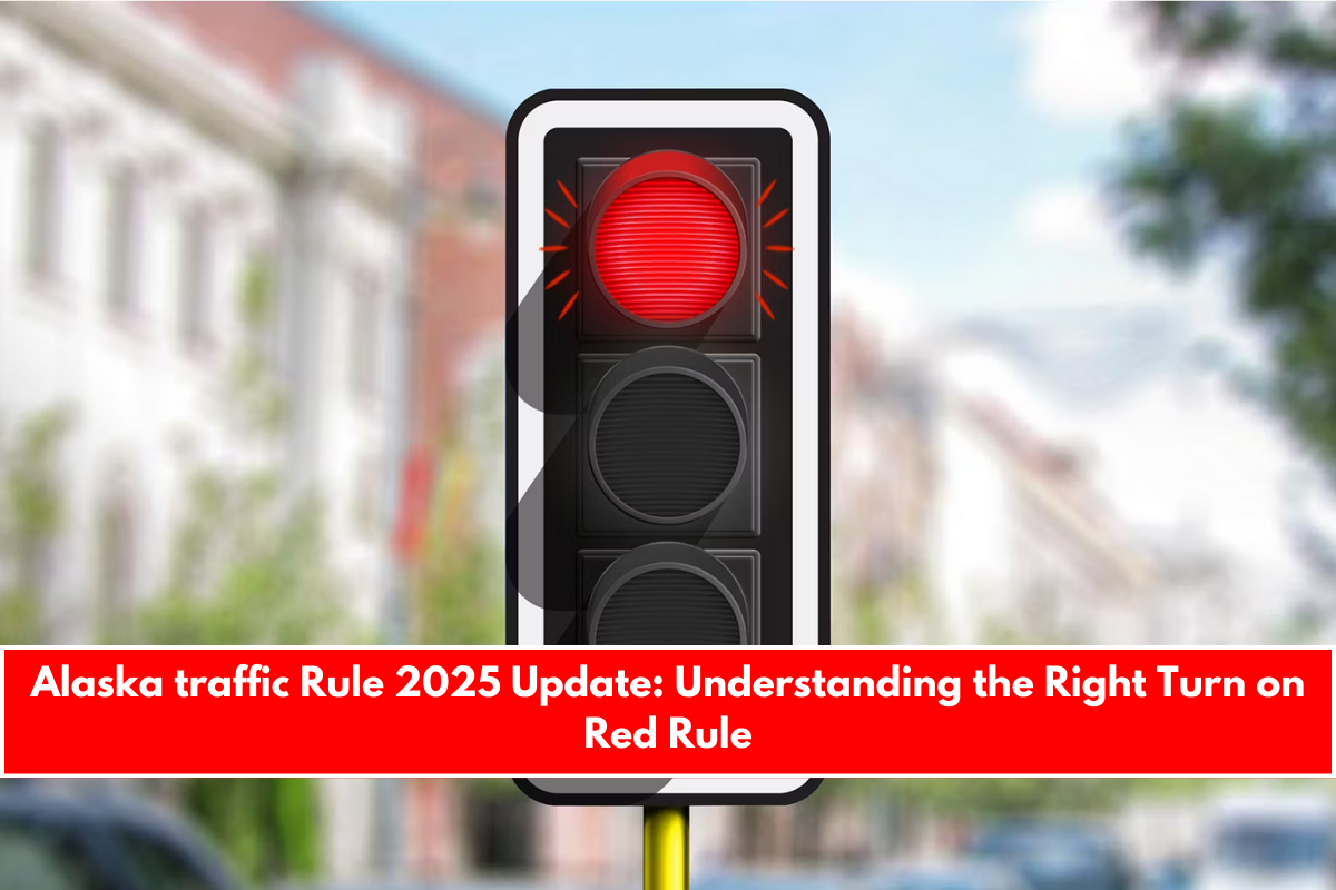 Alaska traffic Rule 2025 Update Understanding the Right Turn on Red Rule