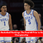 Final Selection for the NCAA Tournament Bracket Projections Forecasts for Sunday