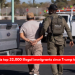 ICE arrests top 32,000 illegal immigrants since Trump took office