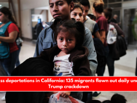 Mass deportations in California 135 migrants flown out daily under Trump crackdown