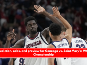 Prediction, odds, and preview for Gonzaga vs. Saint Mary's WCC Championship