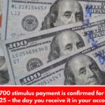 The $1700 stimulus payment is confirmed for March 2025 – the day you receive it in your account