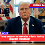 President Trump prepares an executive order to destroy the Education Department