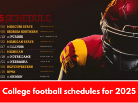 College football schedules for 2025