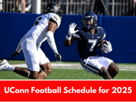 UConn Football Schedule for 2025