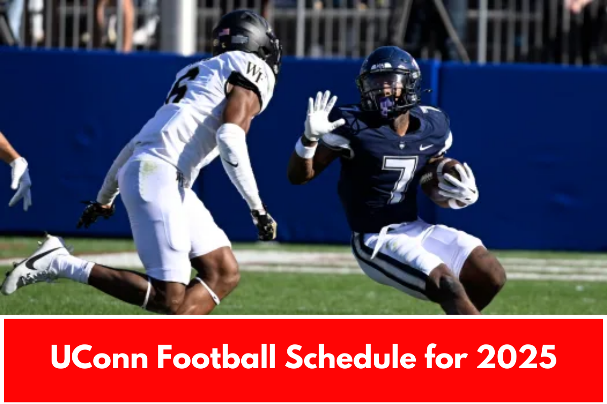 UConn Football Schedule for 2025