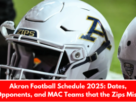 Akron Football Schedule 2025: Dates, Opponents, and MAC Teams that the Zips Miss