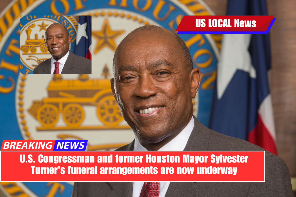 U.S. Congressman and former Houston Mayor Sylvester Turner's funeral arrangements are now underway