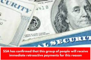 SSA has confirmed that this group of people will receive immediate retroactive payments for this reason