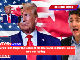 America is no longer the leader of the free world; in Canada, we are on a war footing.