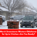 Surprise March Snowstorm: Western Oklahoma Prepares for Up to 3 Inches—Are You Ready?