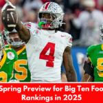 Pre-Spring Preview for Big Ten Football Rankings in 2025