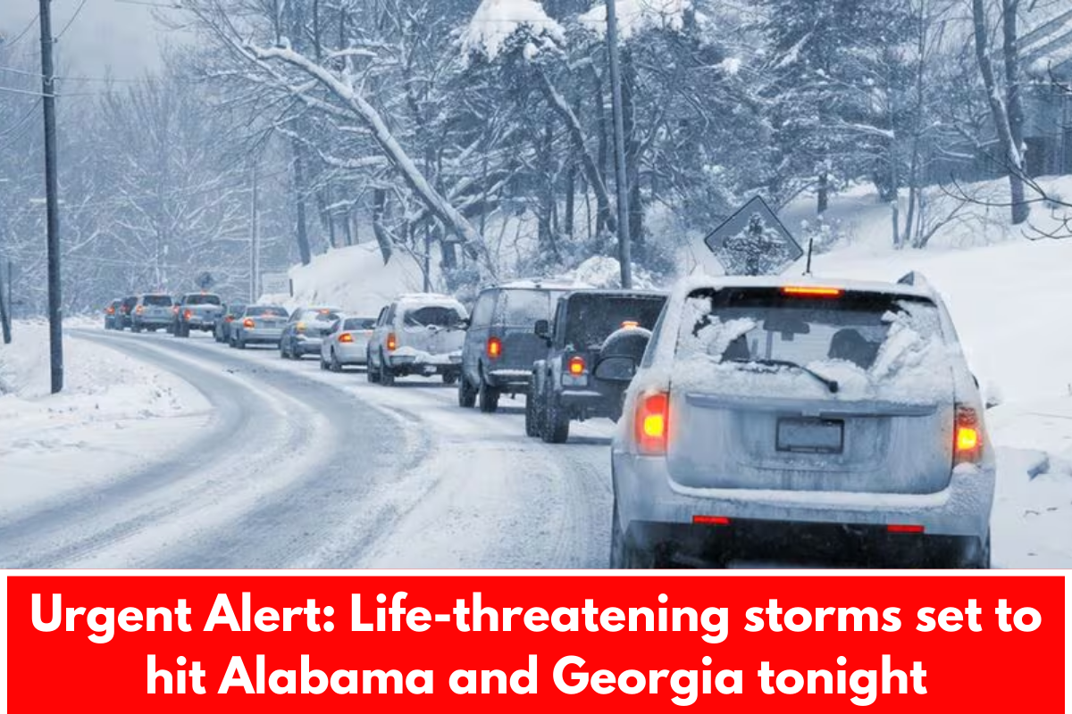 Urgent Alert: Life-threatening storms set to hit Alabama and Georgia tonight