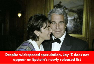 Despite widespread speculation, Jay-Z does not appear on Epstein's newly released list