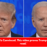 Internet Is Convinced. This video proves Trump 'can not read.'