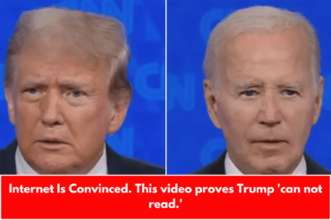 Internet Is Convinced. This video proves Trump 'can not read.'