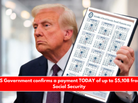 US Government confirms a payment TODAY of up to $5,108 from Social Security